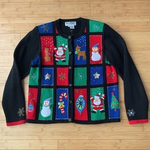 Jack B. Quick 90s Christmas Sweater